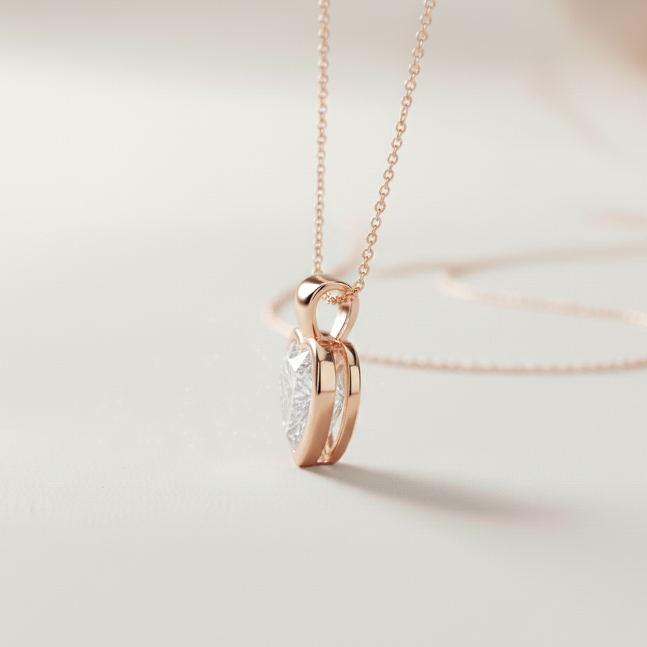 Heart Diamond Necklace